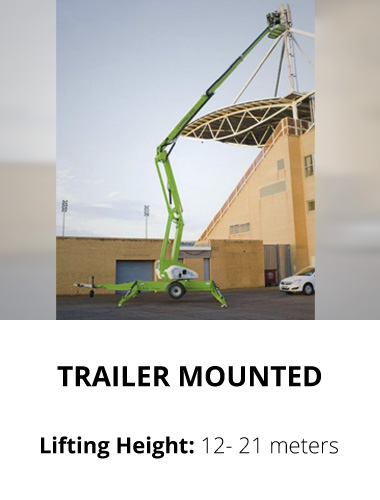 Trailer-Mounted Boom Lift