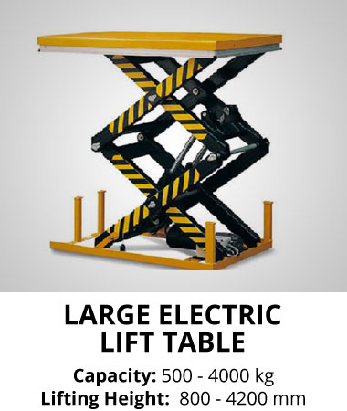Large Electric Lift Table